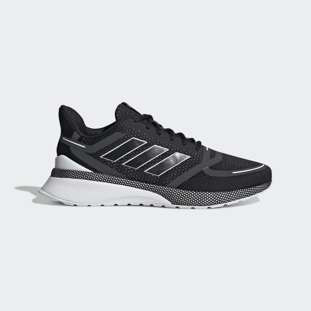 Adidasi Alergare Adidas Nova Barbati Romania - Negrii/Albi EE9265